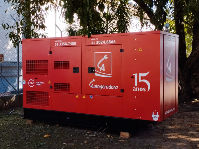 Locação de Grupos Geradores - Autogeradora